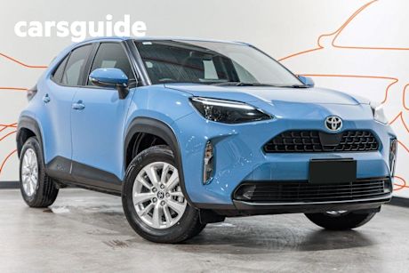 Blue 2021 Toyota Yaris Cross Wagon GX
