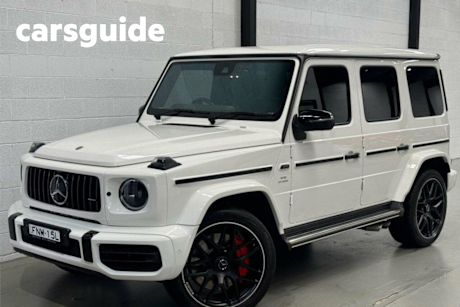 White 2020 Mercedes-Benz G63 Wagon