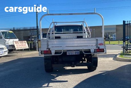 White 2012 Ford Ranger Ute Tray XL Hi-Rider