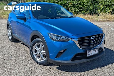 Blue 2019 Mazda CX-3 Wagon Maxx Sport (fwd)