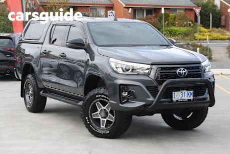 Grey 2019 Toyota Hilux Double Cab Pick Up Rogue (4X4)