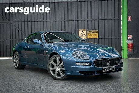 Blue 2004 Maserati Coupe Coupe Cambiocorsa