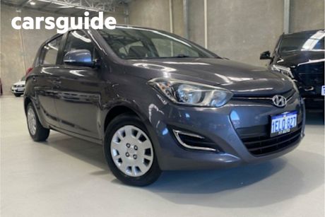 Grey 2014 Hyundai I20 Hatchback Active