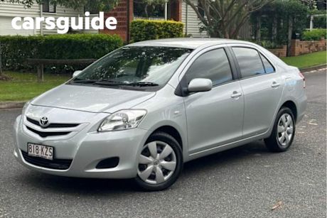 Silver 2008 Toyota Yaris Sedan YRS NCP93R