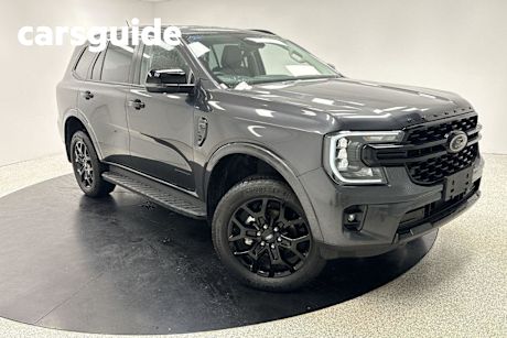Grey 2024 Ford Everest Wagon Sport (rwd)