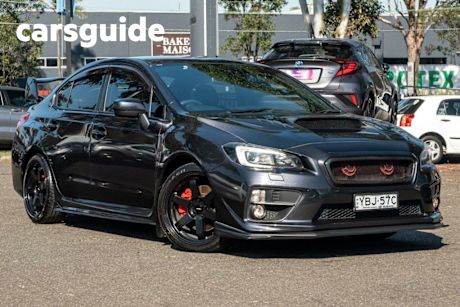 Grey 2015 Subaru WRX Sedan (AWD)