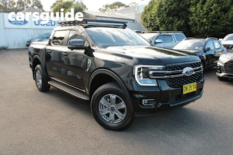 Black 2022 Ford Ranger Double Cab Pick Up XLT 3.0 (4X4)