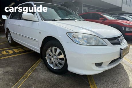 White 2005 Honda Civic Sedan GLI