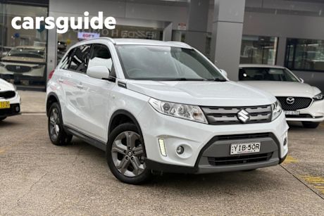 White 2017 Suzuki Vitara Wagon RT-S