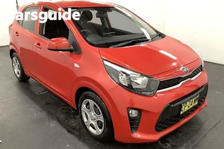 Red 2018 Kia Picanto Hatchback S (aeb)