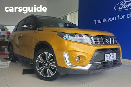 Yellow 2022 Suzuki Vitara Wagon Turbo