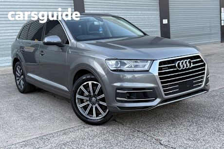 Grey 2016 Audi Q7 Wagon 3.0 TDI Quattro (160KW)
