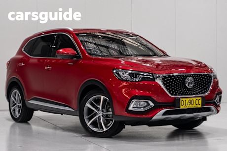 Red 2021 MG HS Wagon Phev Essence