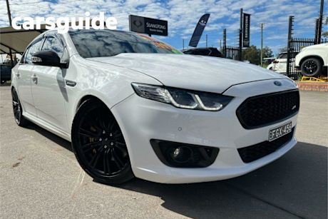 White 2016 Ford Falcon Sedan XR6 Sprint