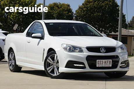 White 2013 Holden UTE Utility SV6