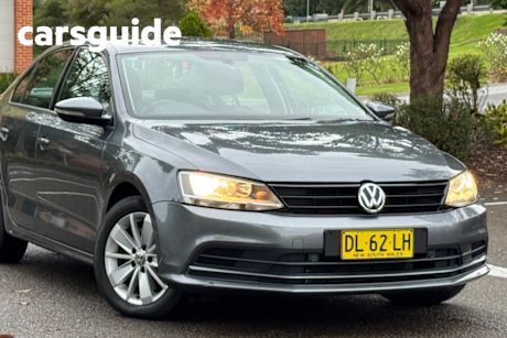 Grey 2016 Volkswagen Jetta Sedan 118 TSI Trendline