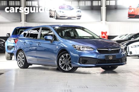 Blue 2020 Subaru Impreza Hatchback 2.0I (awd)