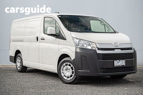 White 2021 Toyota Hiace Van LWB GL