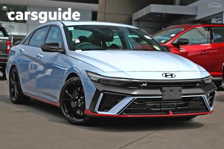 Blue 2024 Hyundai I30 Sedan N Premium With Sunroof