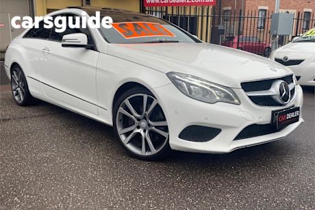 White 2013 Mercedes-Benz E250 Coupe