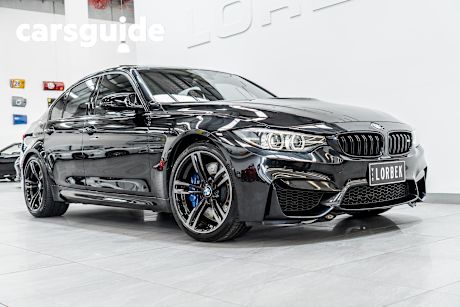 Black 2017 BMW M3 Sedan