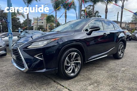 Blue 2016 Lexus RX350 Wagon Sports Luxury