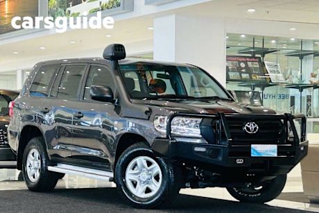 Grey 2020 Toyota Landcruiser Wagon LC200 GX (4X4)