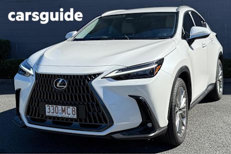 White 2024 Lexus NX350H Wagon Sports Luxury + EP1 Hybrid AWD