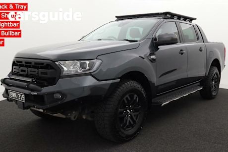 Grey 2022 Ford Ranger Double Cab Pick Up Wildtrak 3.2 (4X4)