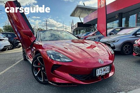 Red 2024 MG Cyberster Convertible 77KWH AWD