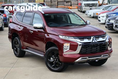 Red 2024 Mitsubishi Pajero Sport Wagon GLS