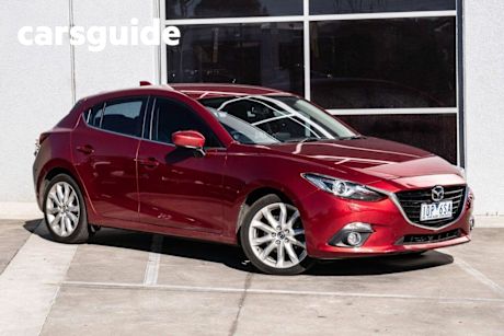 Red 2014 Mazda 3 Hatchback SP25 GT