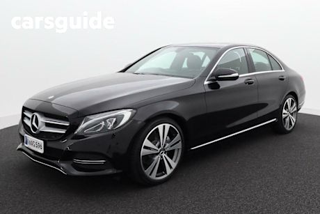 Black 2015 Mercedes-Benz C200 Sedan