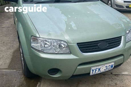 Green 2007 Ford Territory Wagon TS (4X4)