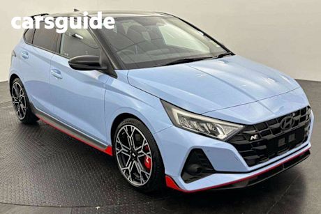 Blue 2024 Hyundai I20 Hatchback N TTR