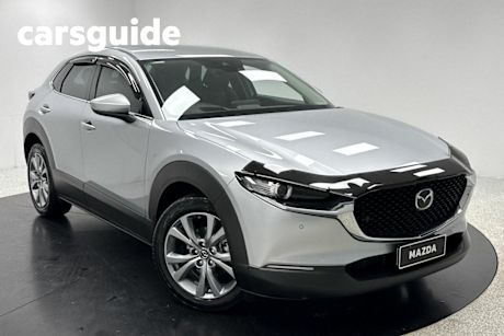 Silver 2023 Mazda CX-30 Wagon G20E Evolve M HYB Vision (fwd)