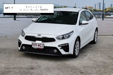 White 2019 Kia Cerato Hatchback S