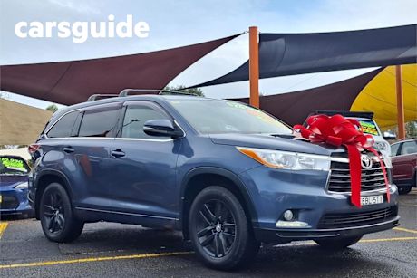 Blue 2016 Toyota Kluger Wagon GX (4X2)