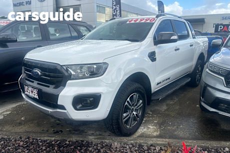 White 2020 Ford Ranger Double Cab Pick Up Wildtrak 2.0 (4X4)