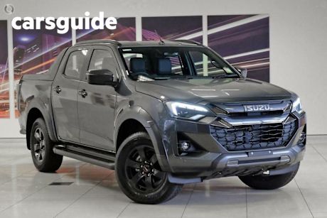 Grey 2025 Isuzu D-MAX Crew Cab Utility X-Terrain (4X4)