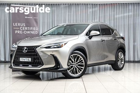 Grey 2023 Lexus NX350H Wagon Sports Luxury Hybrid 2WD