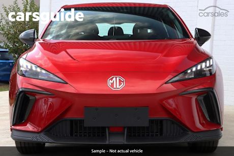 Red 2025 MG MG4 Hatch Excite 51 125kW