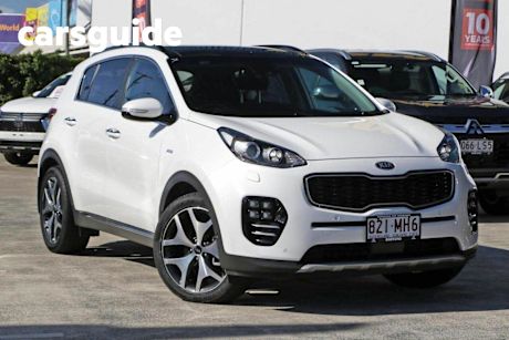 White 2017 Kia Sportage Wagon GT-Line (awd)