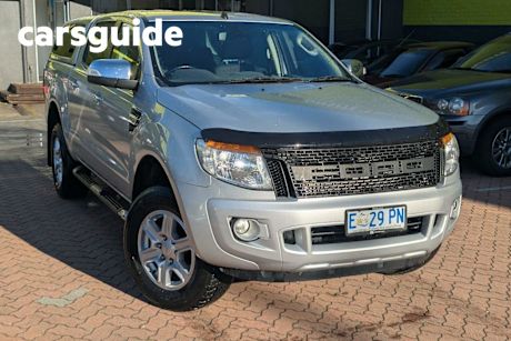Silver 2015 Ford Ranger Dual Cab Utility XLT 3.2 (4X4)