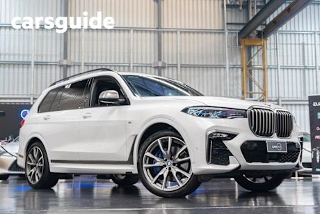 White 2020 BMW X7 Wagon M50I
