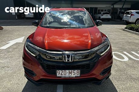 Orange 2018 Honda HR-V Wagon RS