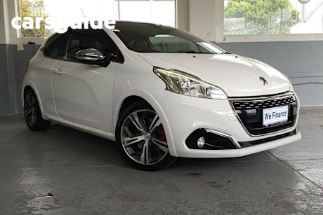 White 2015 Peugeot 208 Hatchback GTI