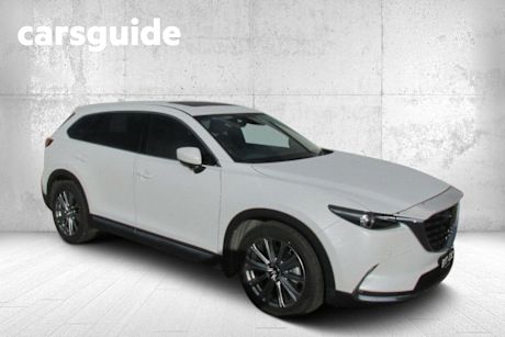 White 2022 Mazda CX-9 Wagon Azami (awd)