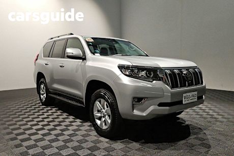 Silver 2019 Toyota Landcruiser Prado Wagon GXL (4X4)