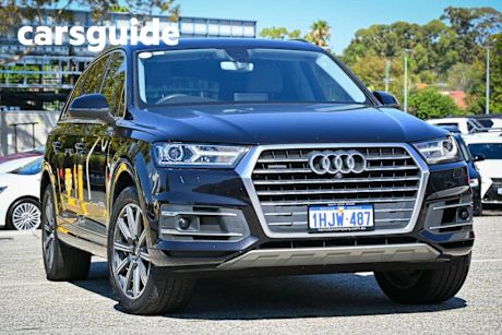 Blue 2016 Audi Q7 Wagon 3.0 TDI Quattro